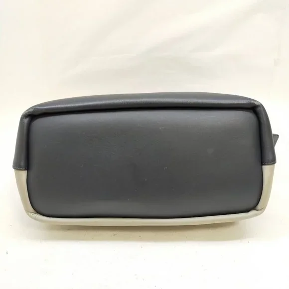 Chloe Hand Bag Gray Leather